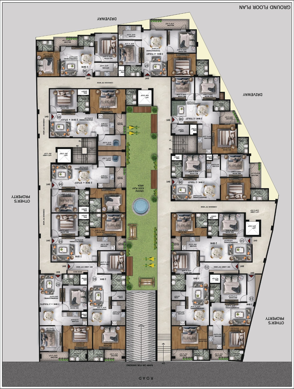 Ultima Homes 51 Site Plan